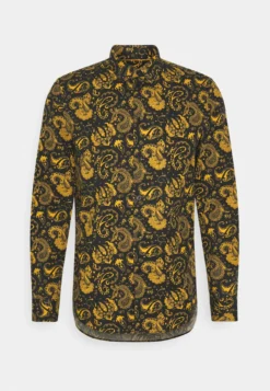 Pier One Festive Aop - Overhemd - Black