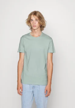 Pier One 5 Pack - T-Shirt Basic - Stone/Blue/Mottled Light Grey - -Pier One Verkoop dba26f200d6249c3906b10fb3f7640d8 scaled