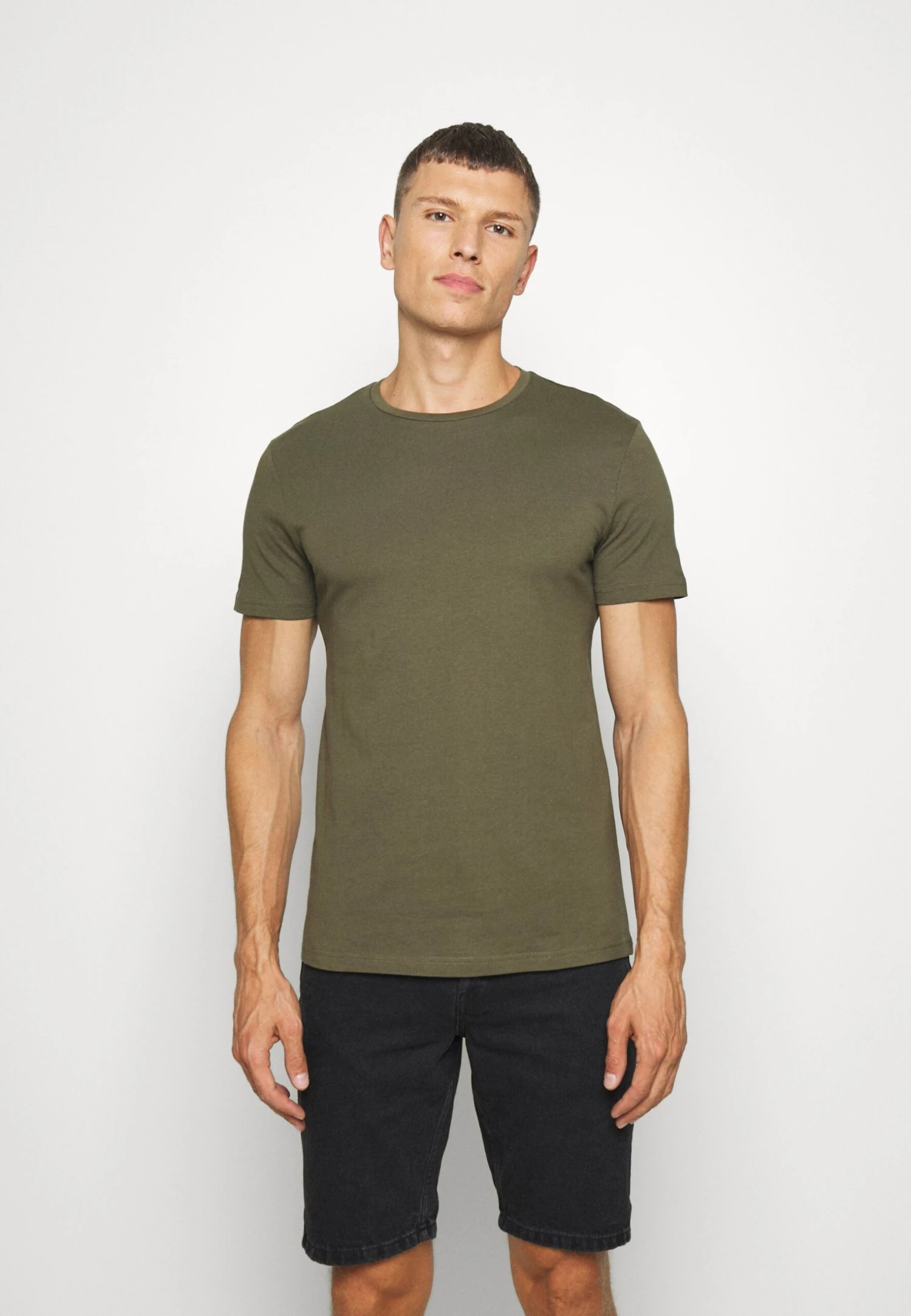 Pier One 7 Pack - T-Shirt Basic - White/Blue/Green 3 Pier One 7 Pack - T-Shirt Basic - White/Blue/Green - Afbeelding 3