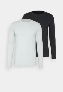 Pier One 2 Pack - Longsleeve - Light Blue/Dark Blue -Pier One Verkoop dc80738cde5f4337a9bcdc73cf9d8dc9 scaled