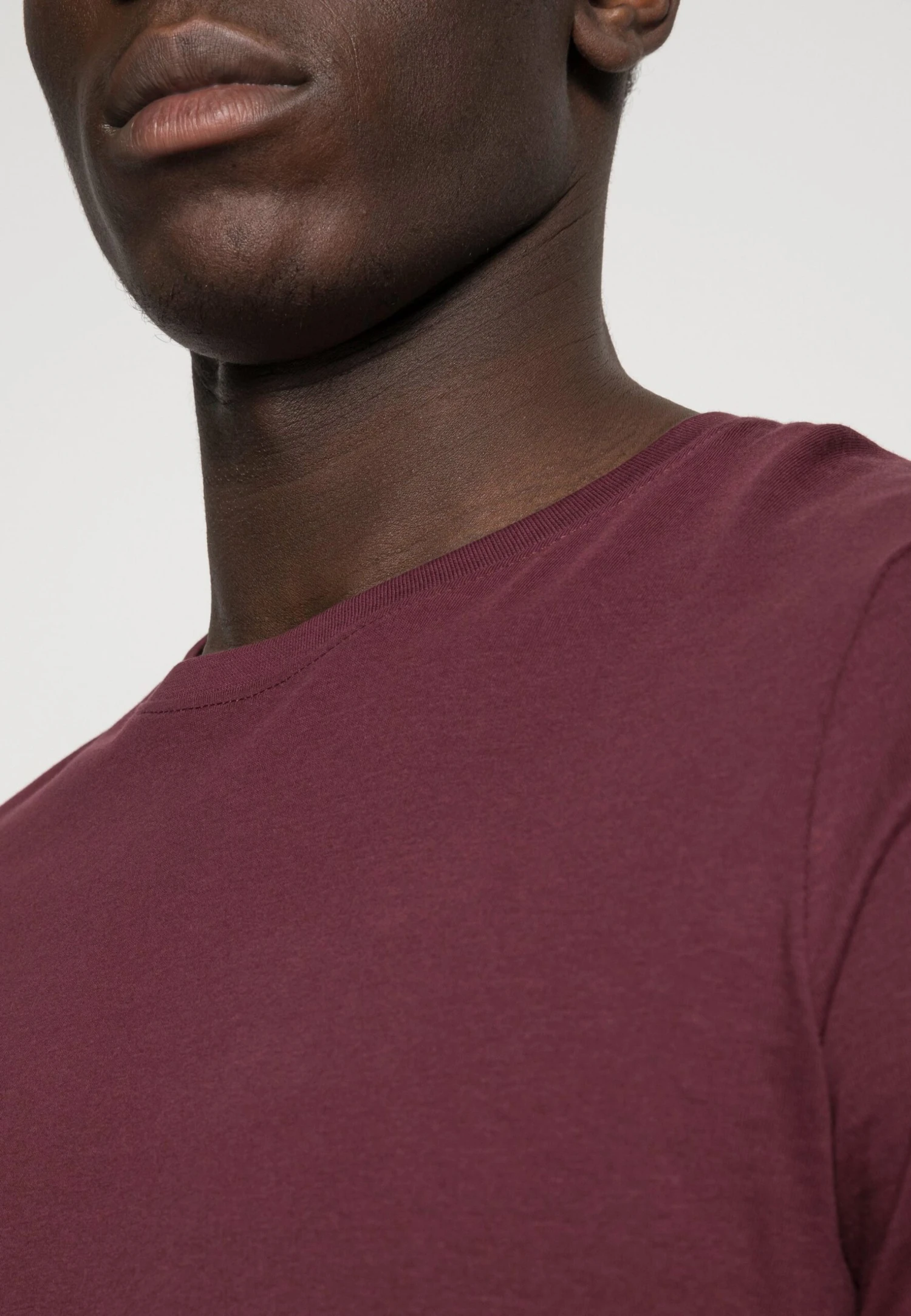 Pier One 2 Pack - T-Shirt Basic - Bordeaux 6 Pier One 2 Pack - T-Shirt Basic - Bordeaux - Afbeelding 6