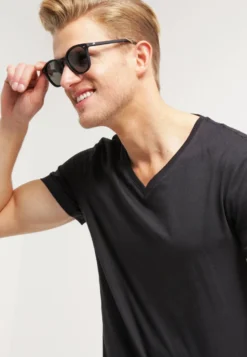 Pier One 2 Pack - T-Shirt Basic - White/Black -Pier One Verkoop e073533816284d398e474fb2d3238a21