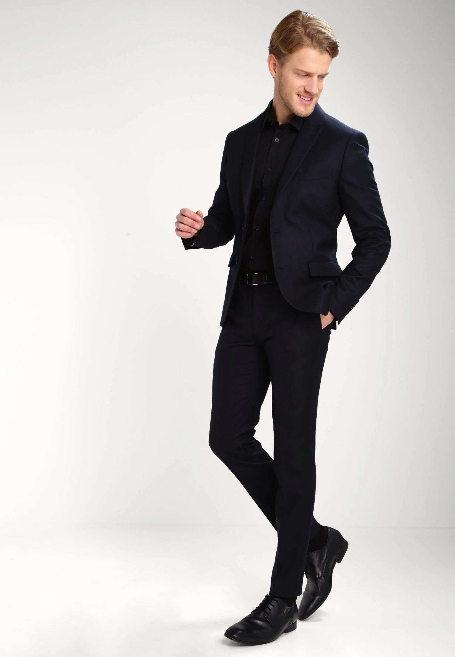 Pier One Overhemd - Black 2 Pier One Overhemd - Black - Afbeelding 2