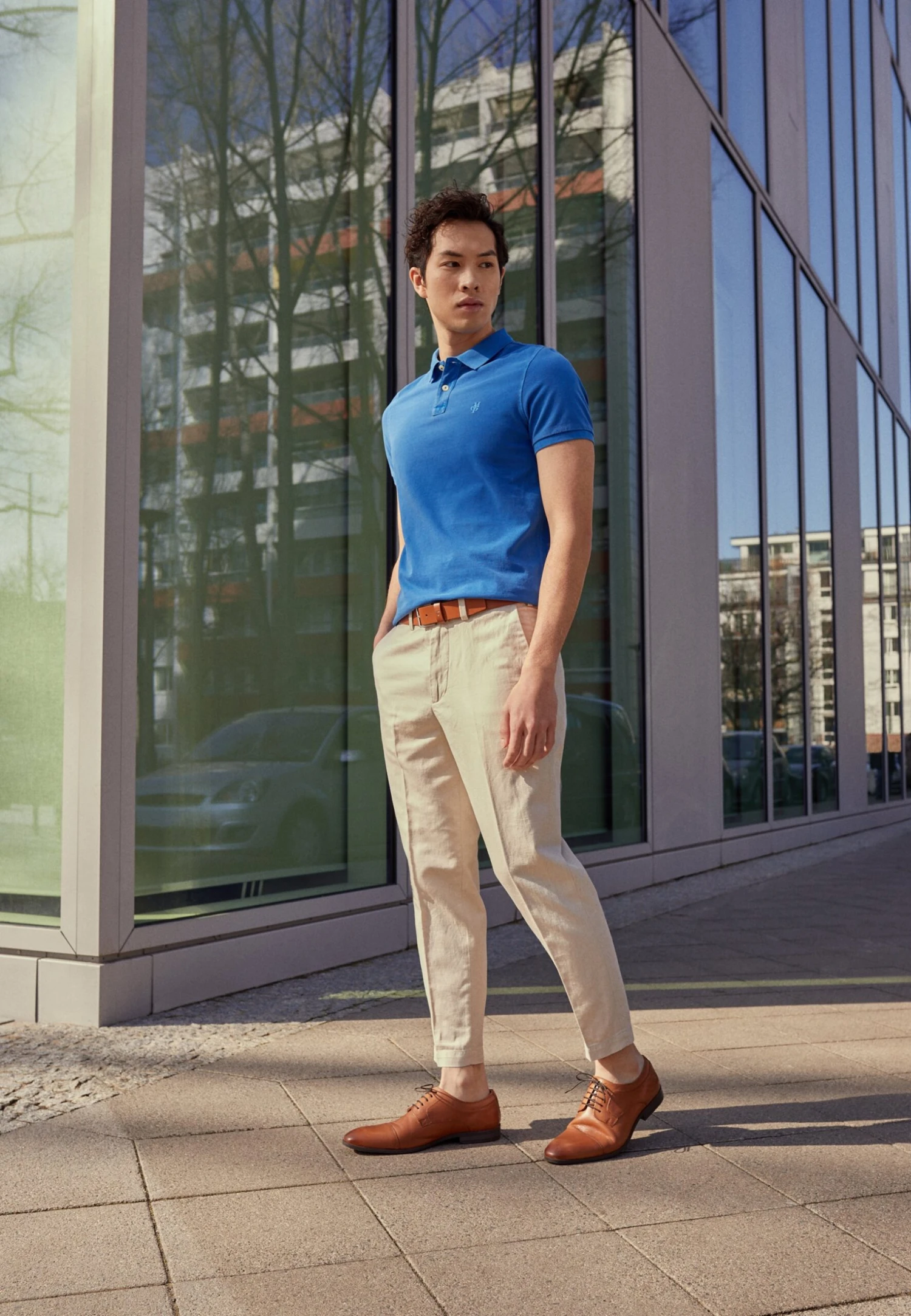 Pier One Leather - Veterschoenen - Cognac 3 Pier One Leather - Veterschoenen - Cognac - Afbeelding 3