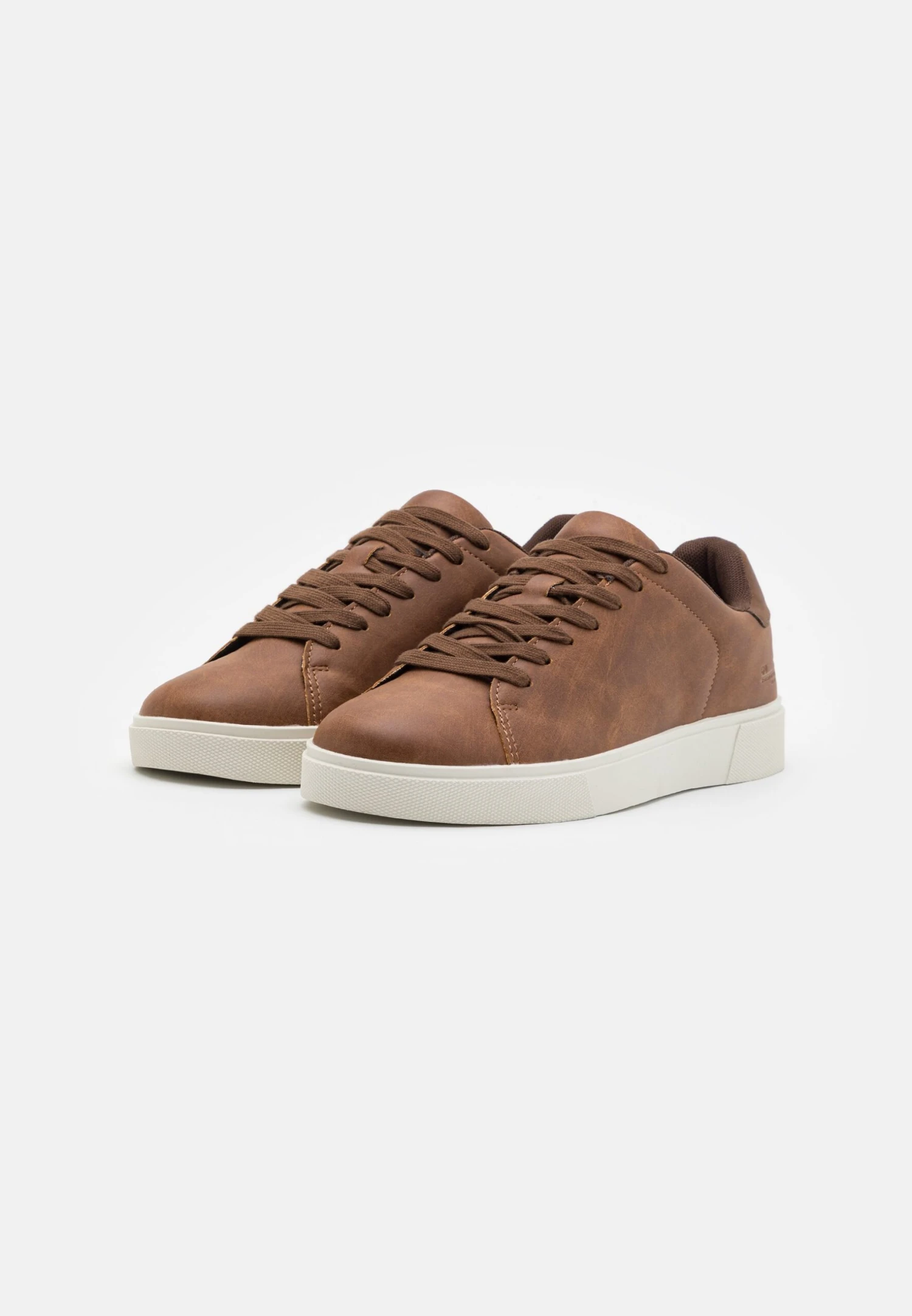 Pier One Unisex - Sneakers Laag - Cognac 2 Pier One Unisex - Sneakers Laag - Cognac - Afbeelding 2
