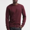 Pier One Basic Crewneck - Trui - Bordeaux