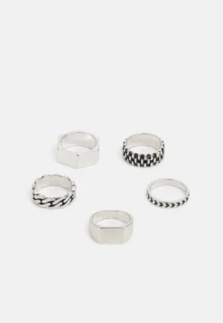 Pier One 5 Pack - Ring - Silver-Coloured